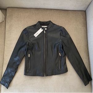 NWT BB Dakota Genuine leather jacket